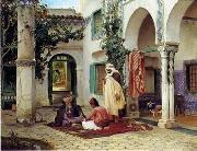 unknow artist Arab or Arabic people and life. Orientalism oil paintings 91 Germany oil painting artist